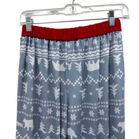 PatPat Bear Christmas Holiday Cozy Pajamas, size Medium - Picture 5 of 6